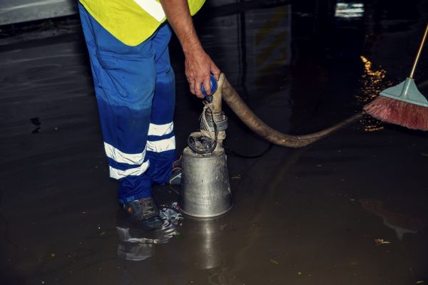 Basement Water Removal in Lewisville