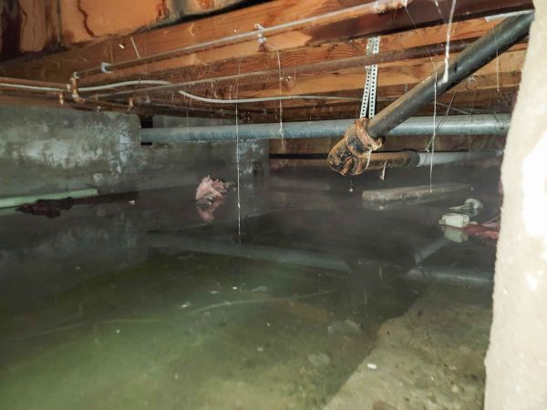 Crawlspace Water Restoration in Lewisville